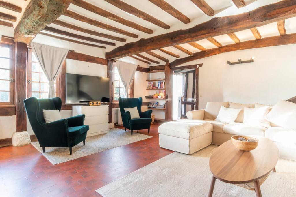 Dream 6-Bedroom Villa With Private Tennis Court Le Tilleul المظهر الخارجي الصورة